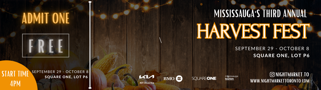 HARVEST FEST 2023 · 10 DAY PASS